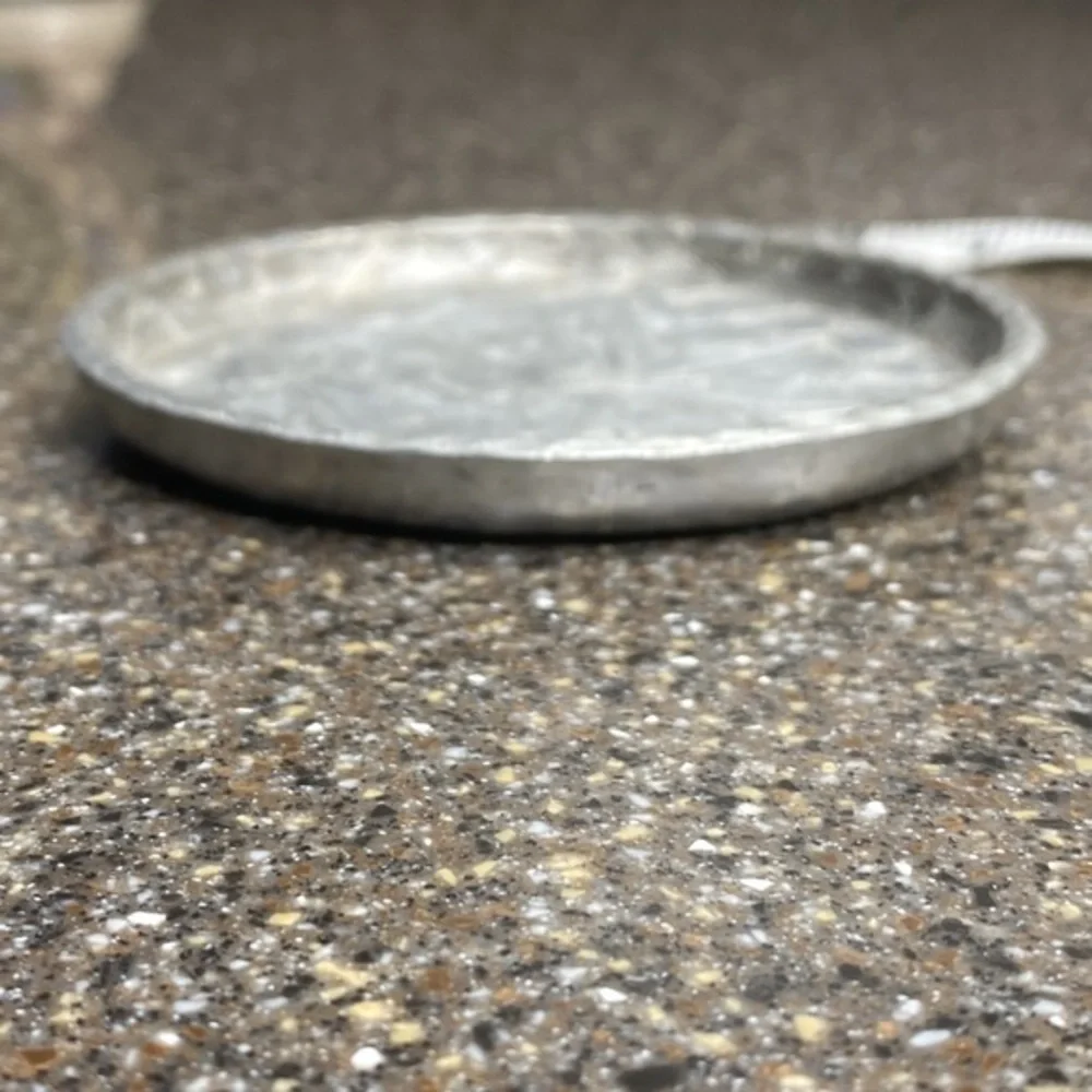 Vintage Everlast Hand Forged Aluminum Floral Tray Dish Trinket Catch-All